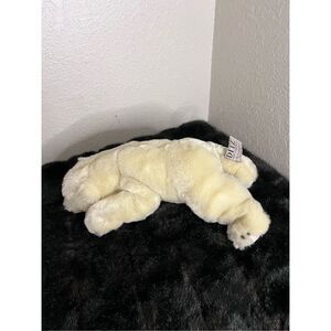 Ditz Designs Realistic Polar Bear Weighted Stuffed Plush Toy 15” The Hen House